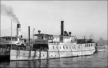 Strömma Kanal vid Räntmästartrappan, Stockholm 1932