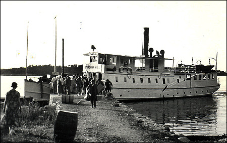 Strömma Kanal vid Styrsvik, Runmarö 1926