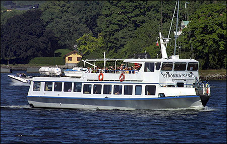 Strömma Kanal vid Blockhusudden 2001-07-31