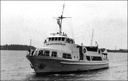 Mälarjungfrun utanför Birka/Björkö 1992-06