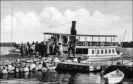 Tor IV vid Tynningö brygga, Tynningö ca. 1910