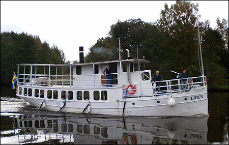 Liden under en provtur på Svartån, Örebro 2010-10-02