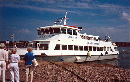 Svea Lejon vid Gärdsholmen, Arkösund 1986