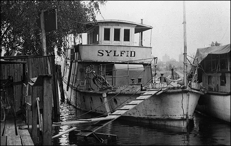 Sylfid vid Djurg�rdsvarvet, Stockholm 1958-08-06