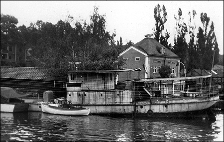 Sylfid vid Djurgårdsvarvet, Stockholm 1958-08-06