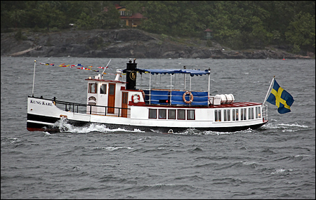 Kung Karl på Ingaröfjärden, Ingarö 2009-06-14