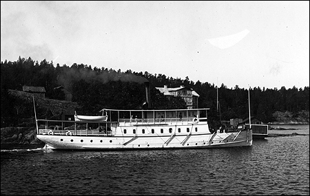 Tenö vid Lindalens brygga, Värmdö ca 1900