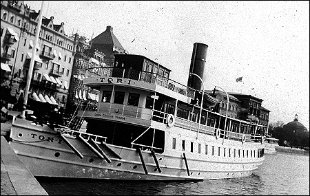 Tor I vid Södra Blasieholmshamnen, Stockholm 1910
