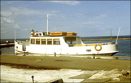 Hebe II i Gränna hamn 1971