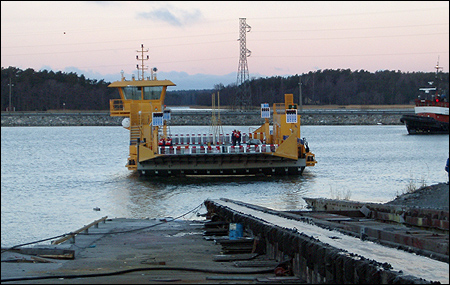Tora vid sjösättningen 2005-12-16