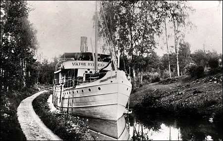 Viktor Rydberg vid Lanthöjden, Töreboda 1915
