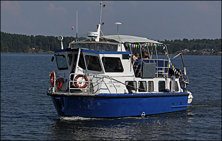 Vänervåg utanför Åmåls gästhamn, Åmål 2014-07-27