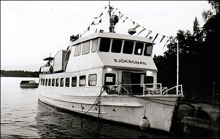Sj�kronan vid Norrsunds brygga, Blid� 1990-07-27