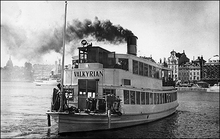 Valkyrian vid Strömkajen, Stockholm 1953-06