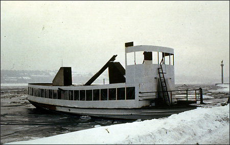 Drottningholm vid Klara Mälarstrand, Stockholm 1982-01-20