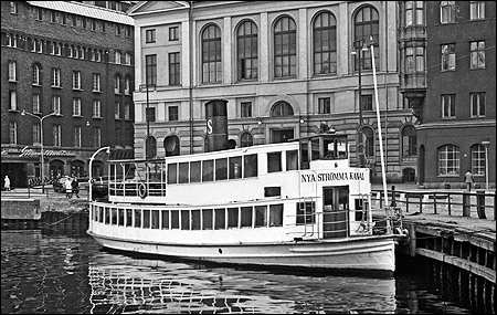 Nya Strömma Kanal i Nybroviken, Stockholm 1968