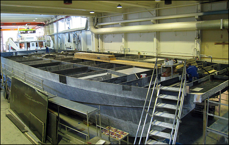 Valö i Brødrene Aas varvshall 2009-06-24