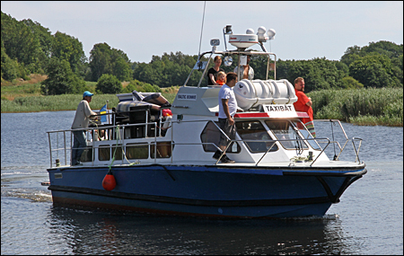 Baltic Bonnie i Angelskogsviken, Ronneby 2014-07-18