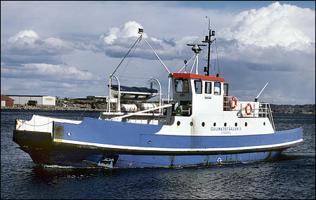 Gullmarsfärjan II i Lysekil 1988-04-09