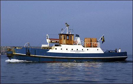 Gullmarsfärjan II i Lysekil 1981