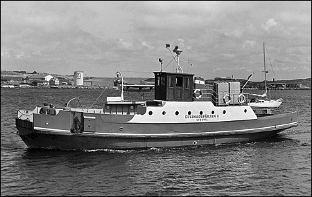 Gullmarsfärjan II i Lysekil 1979-07