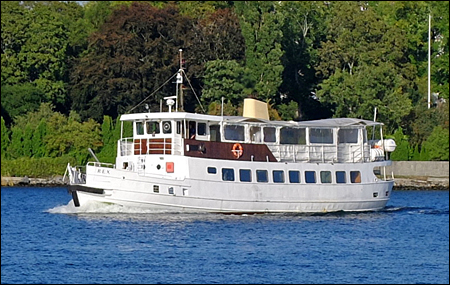 Rex av Stockholm vid Djurgården, Stockholm 2016-08-26