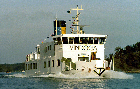 Vindöga utanför Bernhardsro brygga, Lindalssundet 1978