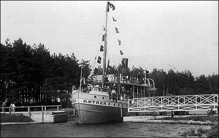 Astrea vid Rödesund, Karlsborg ca. 1900