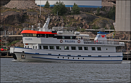 Walona utanför Ryahamnen, Göteborg 2013-07-10