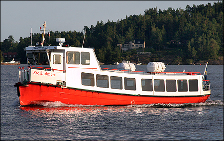 Storholmen på S:a Vaxholmsfjärden, Vaxholm 2009-07-25