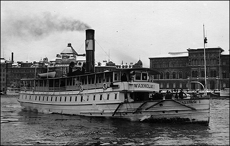Waxholm I p� Str�mmen, Stockholm 1913