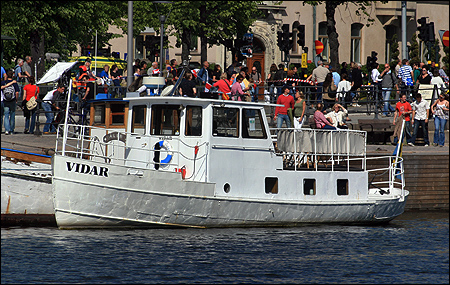 Vidar vid Strandvägskajen, Stockholm 2006-06-03