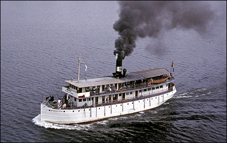 Wilhelm Tham på Riddarfjärden, Stockholm 1963-07-14