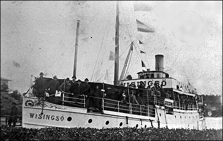Wisingsö vid Lilla Värtan, Stockholm ca. 1900