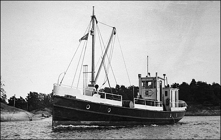 Lommen i Busstr�mmen, Finnhamn 1968-07-30