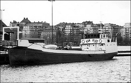 San Blas vid M�larvarvet, Stockholm 1983-11